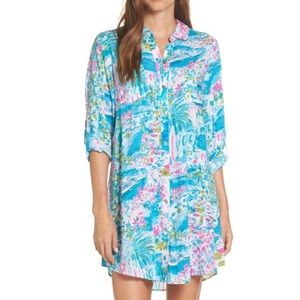 Lilly Pulitzer Natalie cover-up size large